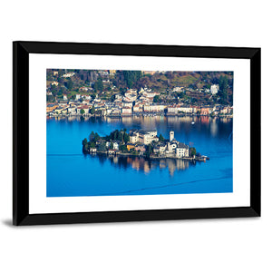 Lake Orta Island Wall Art