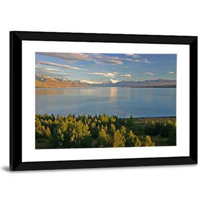 Lake Pukaki Reflections with Mount Cook Wall Art