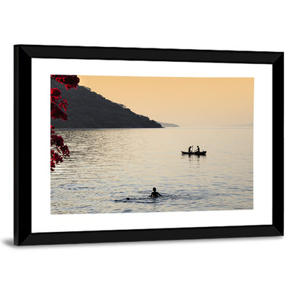 Lake Malawi Golden Hour Wall Art