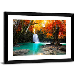 Tropical Waterfall Wall Art