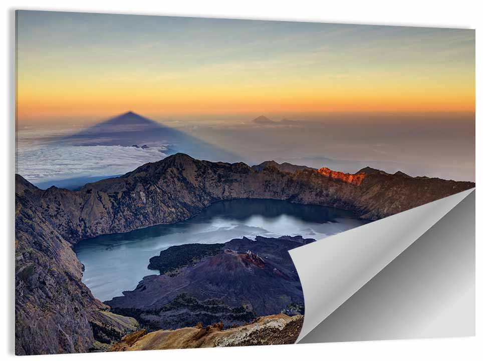 Mount Rinjani Sunrise, Lombok Wall Art