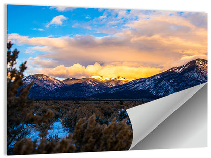 Sangre Winter Desert Wall Art