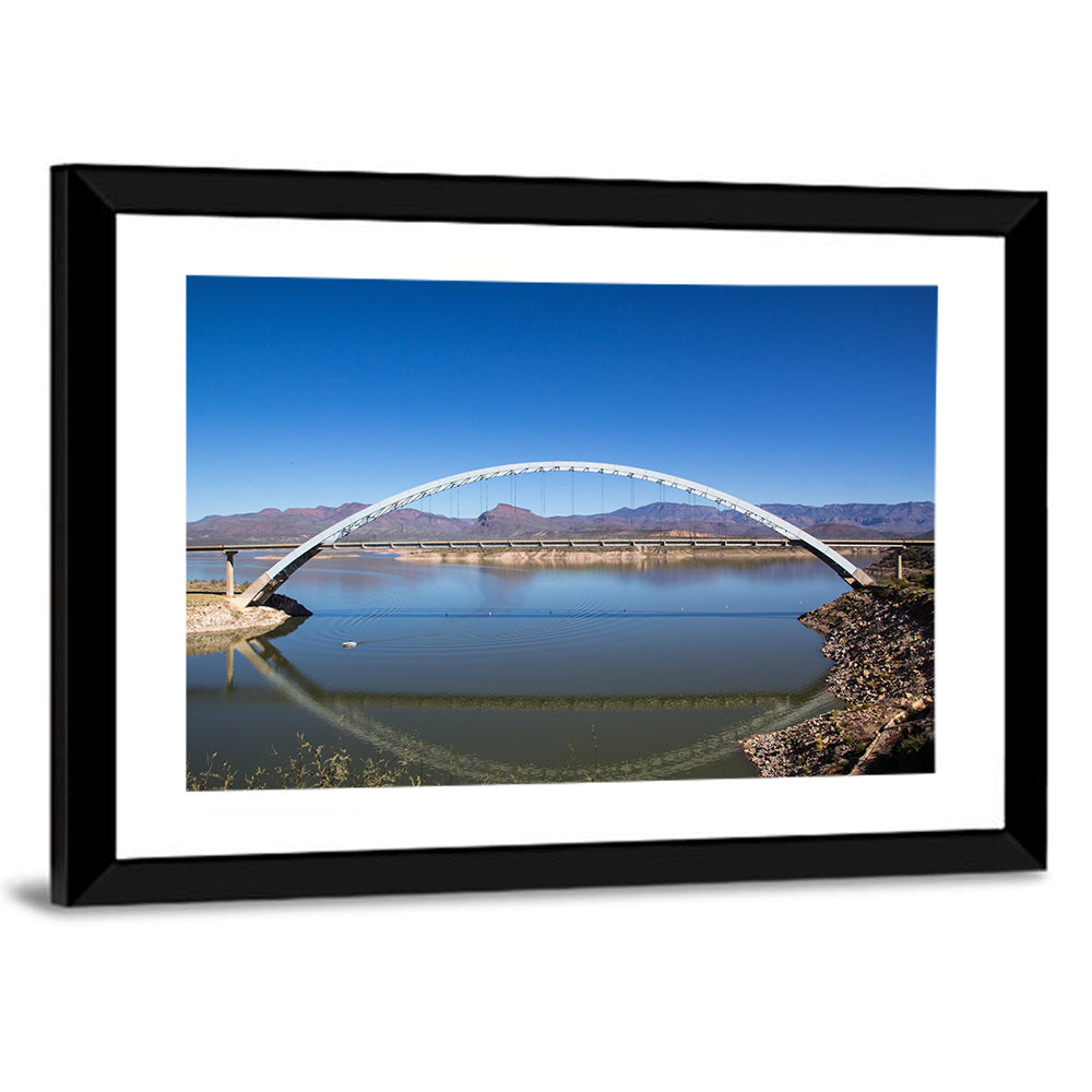 Roosevelt Lake Bridge Wall Art