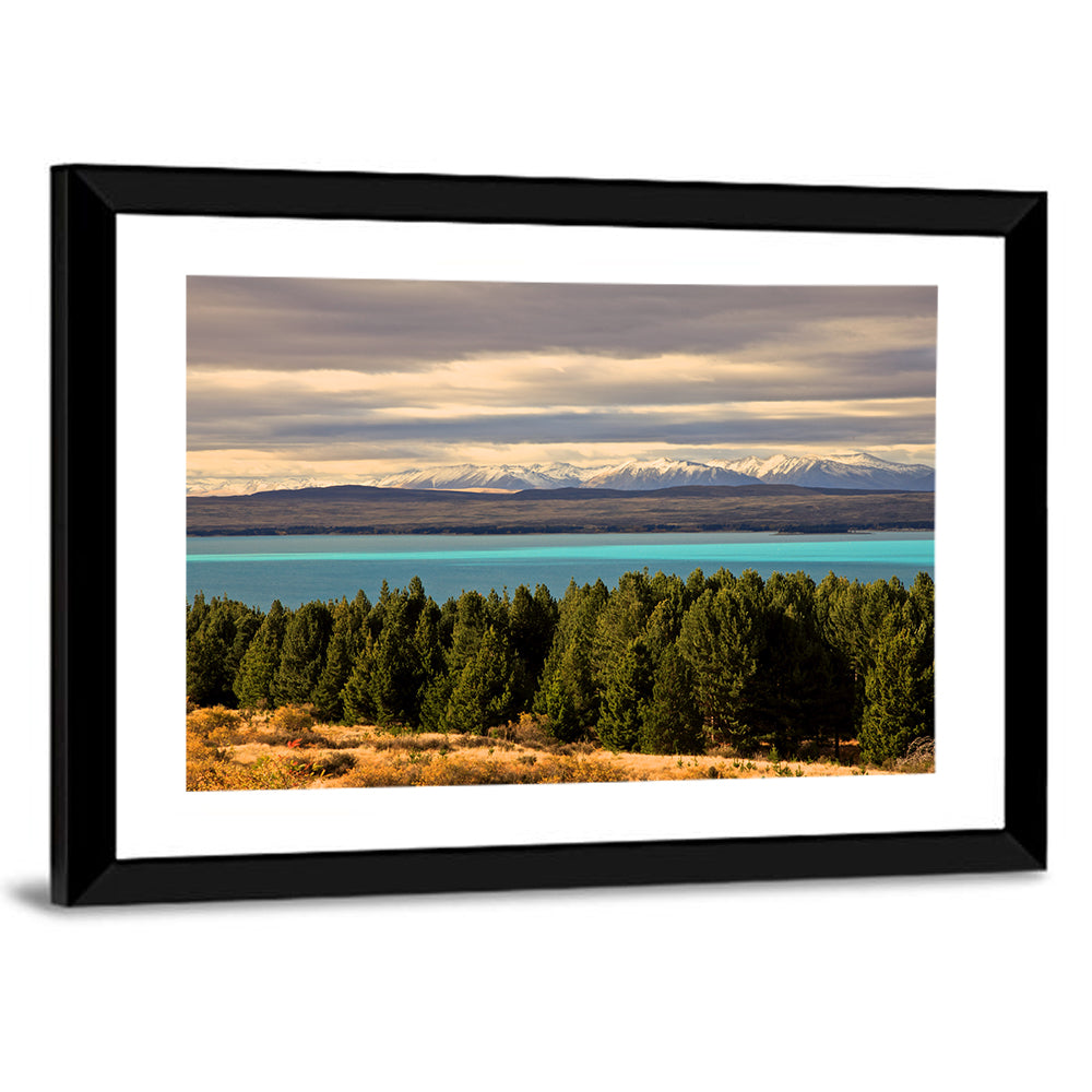 Lake Pukaki Turquoise View Wall Art