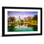 Charlotte Skyline at Marshall Park Wall Art