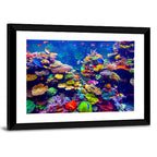 Tropical Coral Reef Aquarium Wall Art