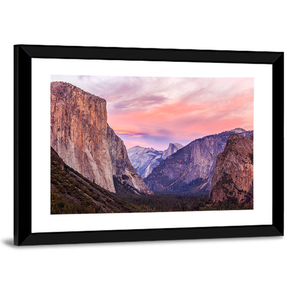El Capitan at Tunnel View Wall Art