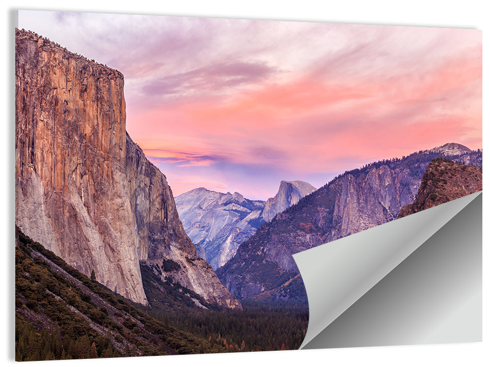 El Capitan at Tunnel View Wall Art