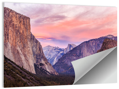 El Capitan at Tunnel View Wall Art