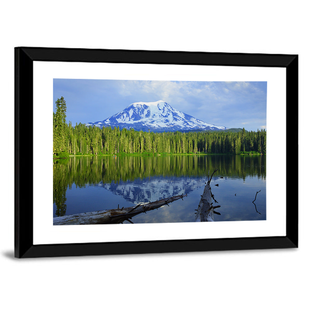 Mount Adams Reflection at Takhlakh Lake Wall Art
