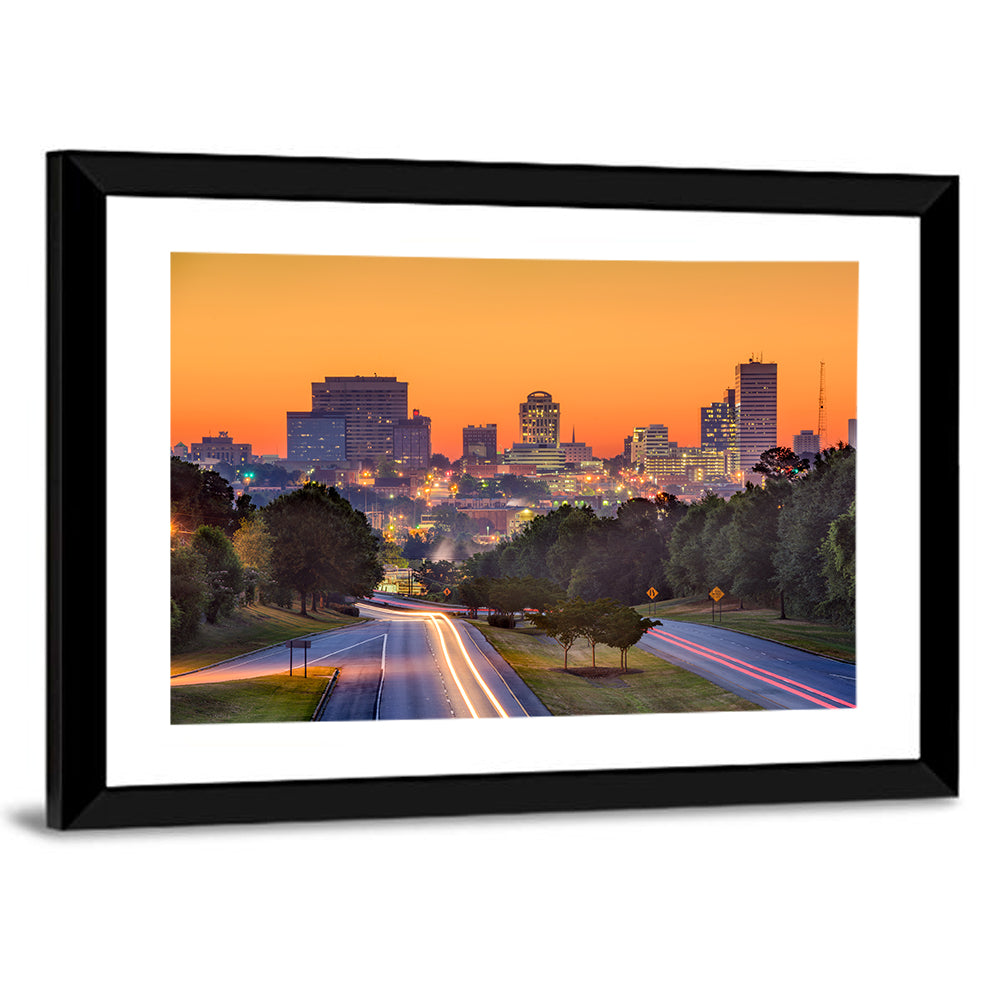Jackson Downtown Skyline Wall Art
