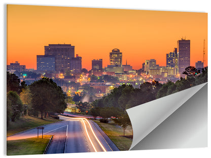 Jackson Downtown Skyline Wall Art