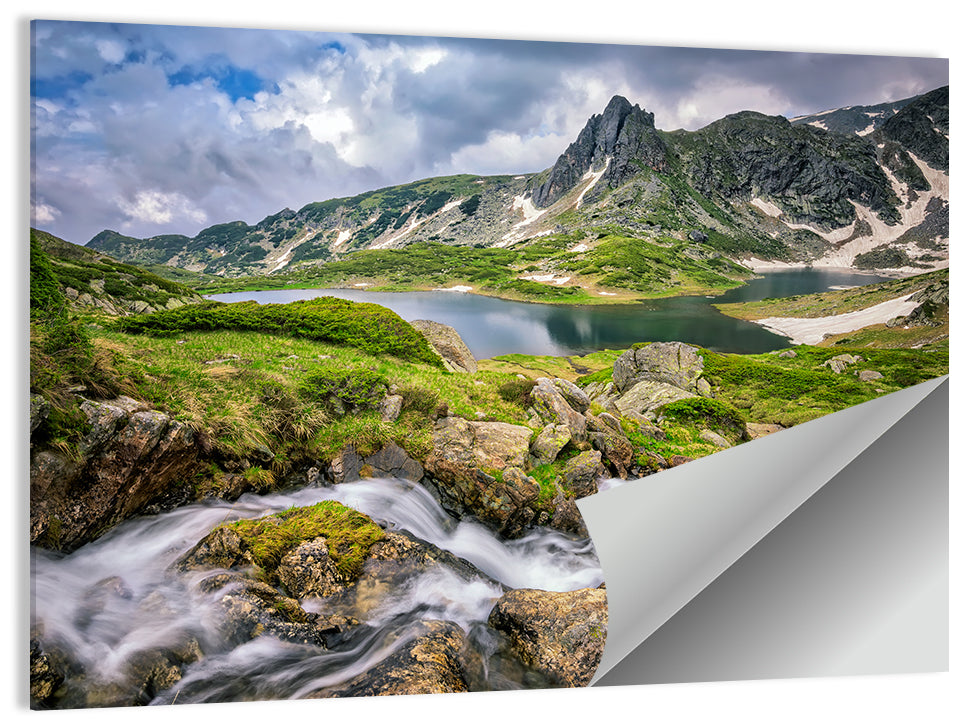 Seven Rila Lakes View Wall Art