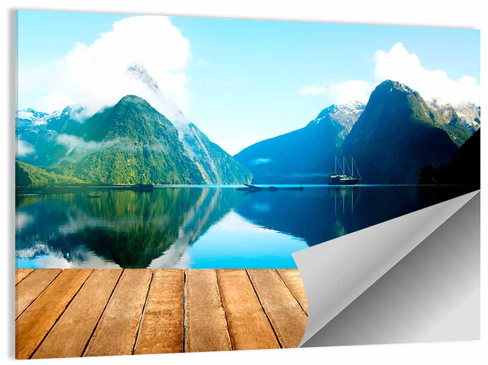 Mitre Peak at Milford Sound Wall Art