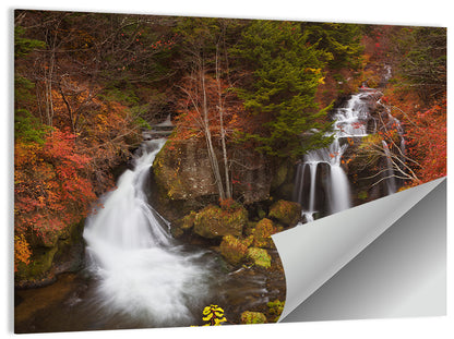 Ryuzu Falls Maple Cascade Wall Art