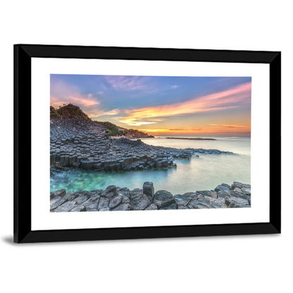 Giant Causeway Sunrise Wall Art