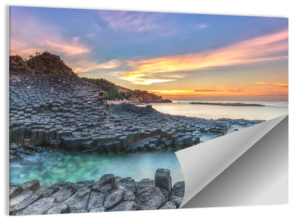 Tuy Hoa Basalt Sunset Wall Art
