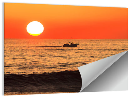 Oceanside Beach California Sunset Wall Art