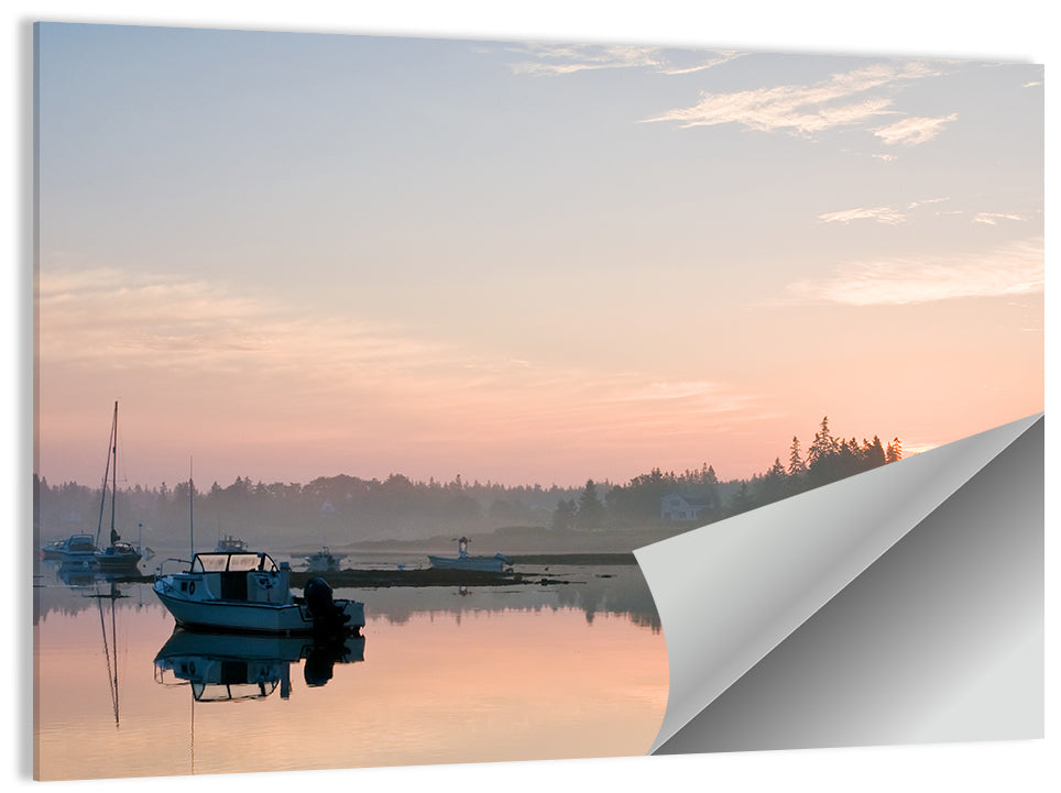 Bass Harbor Sunrise Wall Art