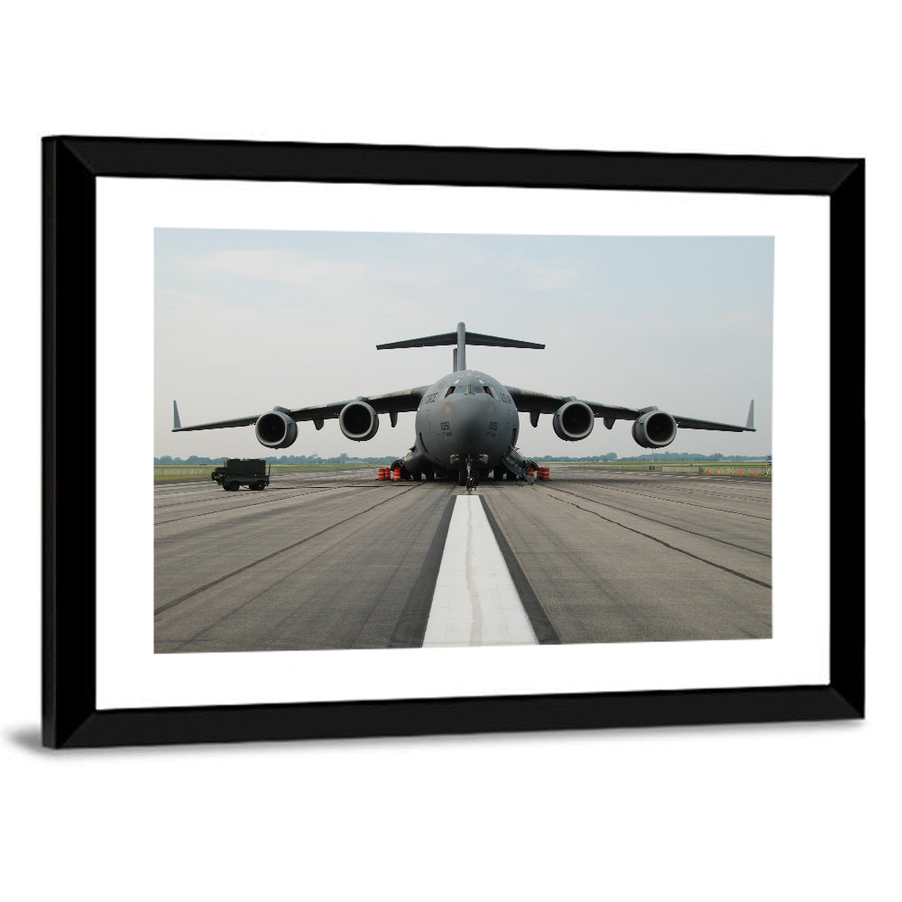 C-130 Military Airplane Wall Art