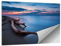 Calm Seascape at Dusk Wall Art