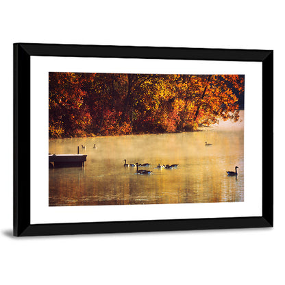 Governor Dodge Misty Lake Wall Art