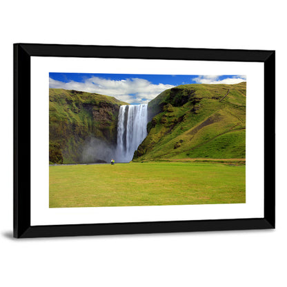 Skógafoss Waterfall Wall Art