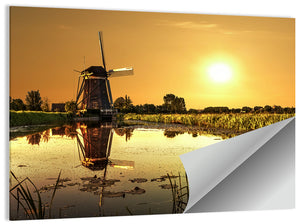 Dutch Windmill Wall Art