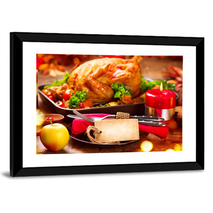 Roasted Turkey Holiday Still Life Wall Art