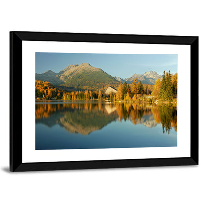 Štrbské Pleso Lake, High Tatras Wall Art