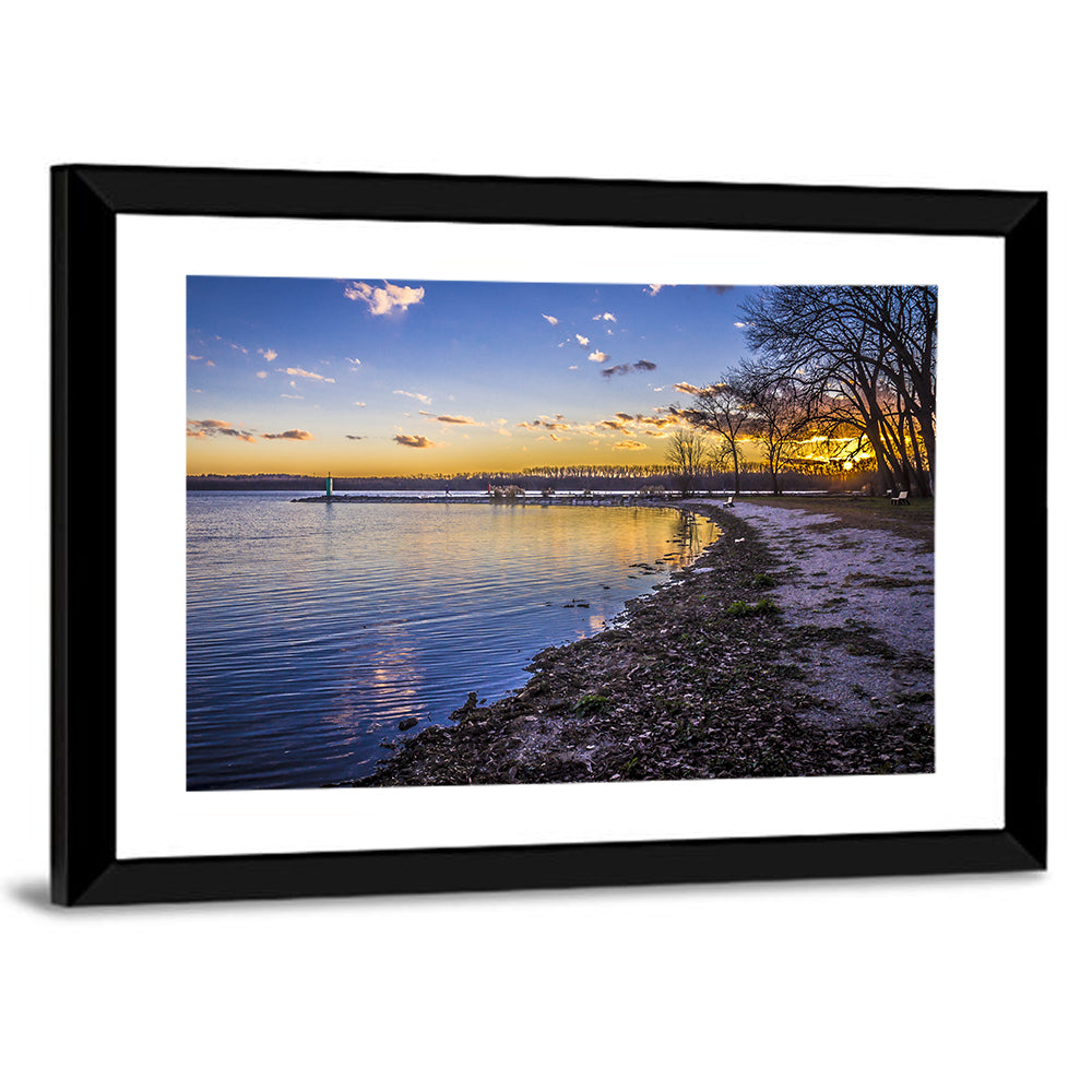 Onondaga Lake Sunset Wall Art