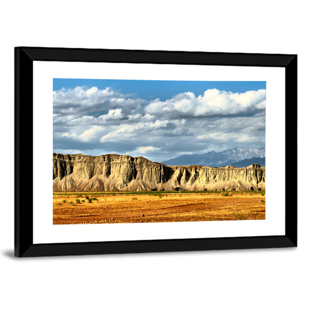 Snake Mountain Ridge Cliffs Wall Art