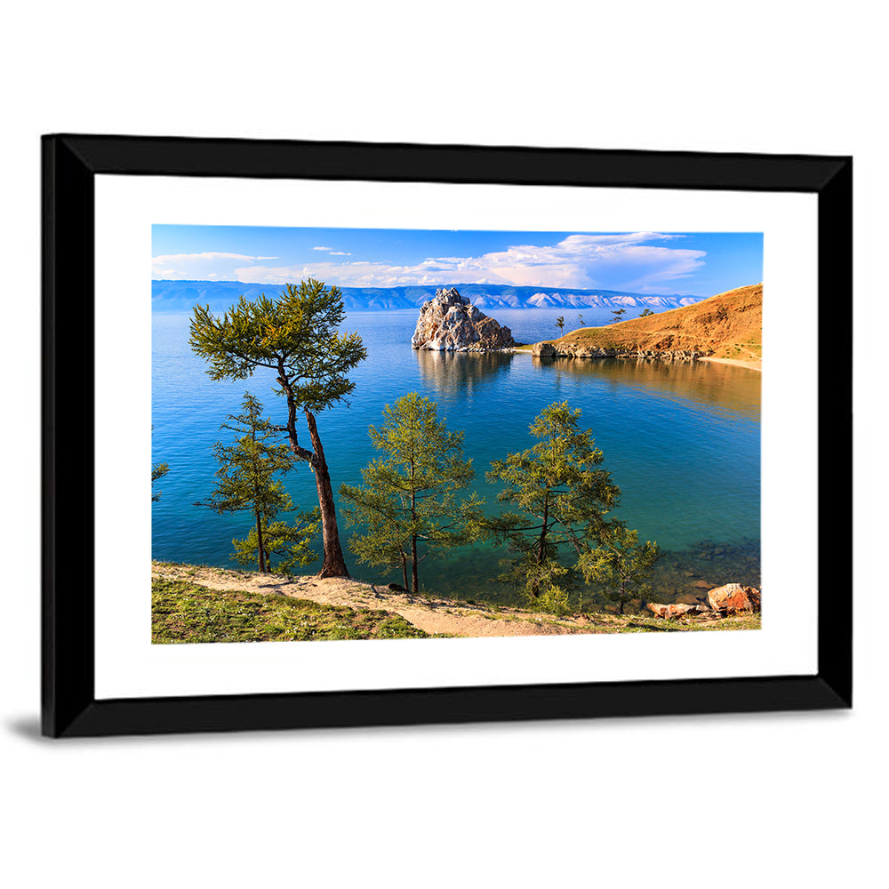 Shamanka Rock, Lake Baikal Wall Art