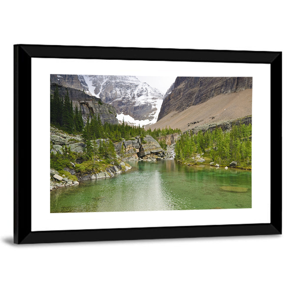 Lake Oesa Alpine View Wall Art