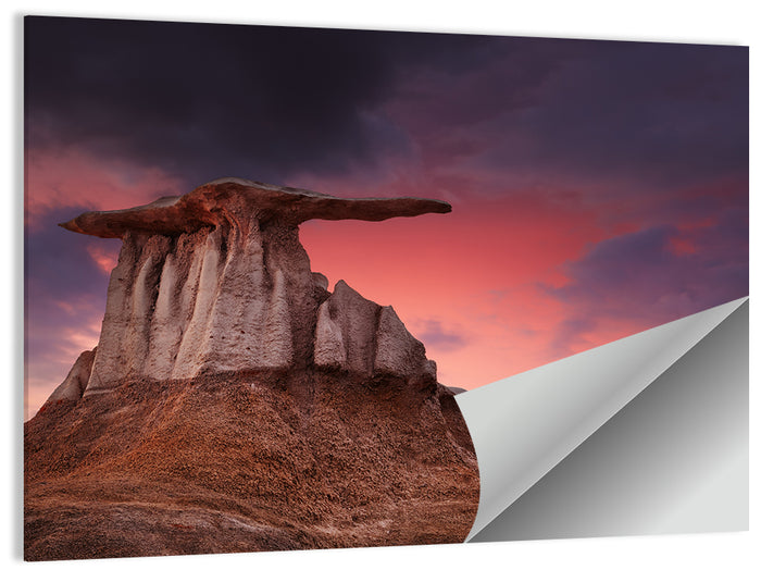 Wings Formation, Bisti Hoodoos Wall Art as a poster print