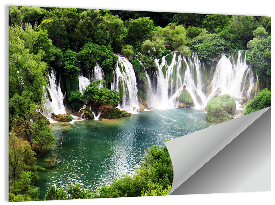 Kravice Falls Wall Art