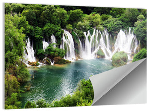 Kravice Falls Wall Art