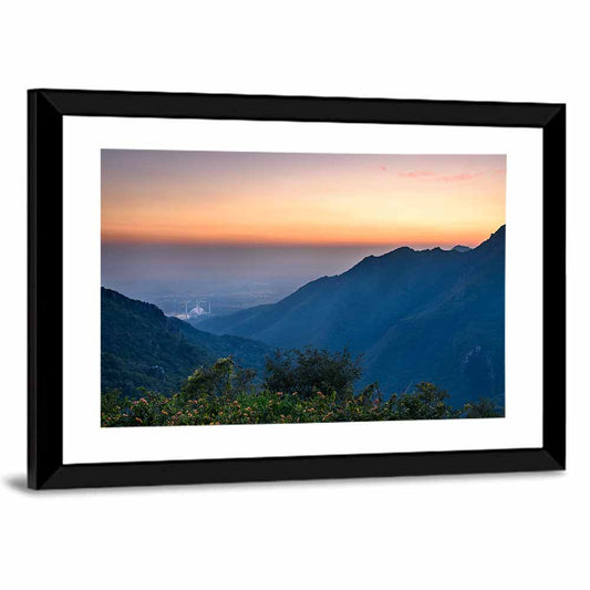 Margalla Hills Twilight Wall Art