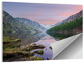 Glendalough Upper Lake at Dusk Wall Art