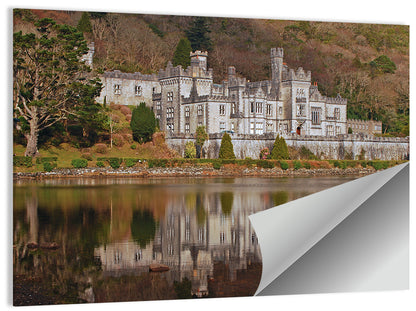 Kylemore Abbey Reflection Wall Art