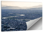 Gifu Aerial River View Wall Art