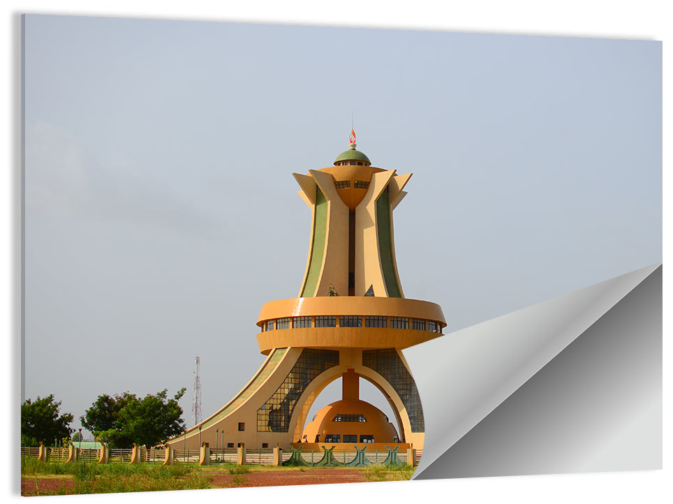 Ouagadougou National Monument Wall Art