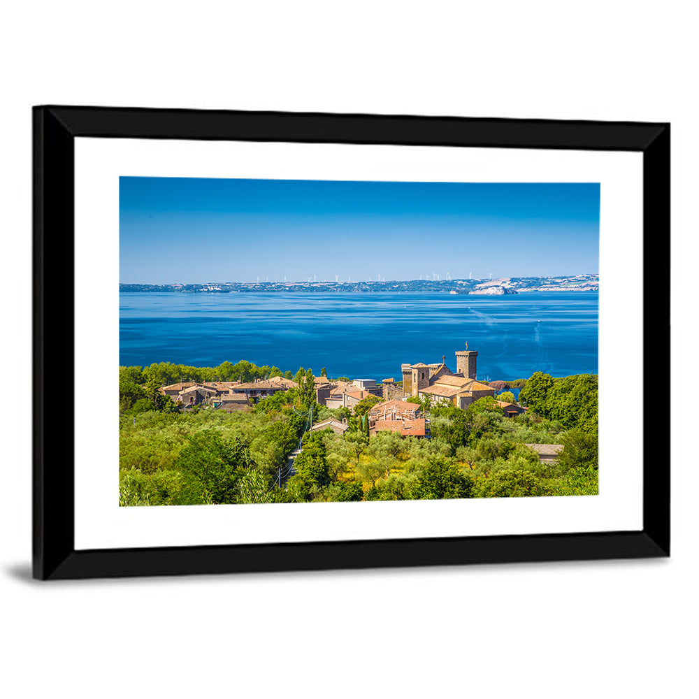 Bolsena Village Overlook Wall Art