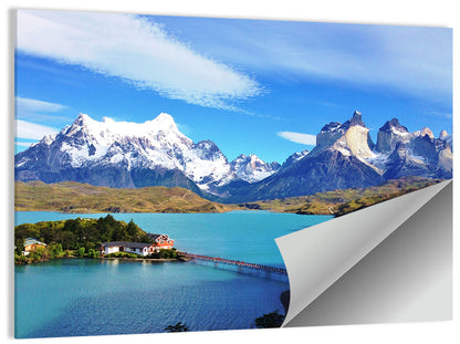 Pehoé Lake, Torres Del Paine Wall Art