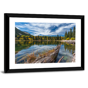 Autumn Lake Colorado Wall Art