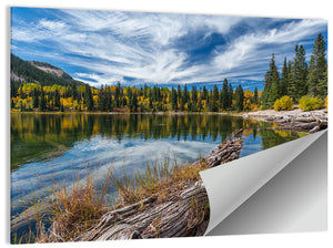 Autumn Lake Colorado Wall Art