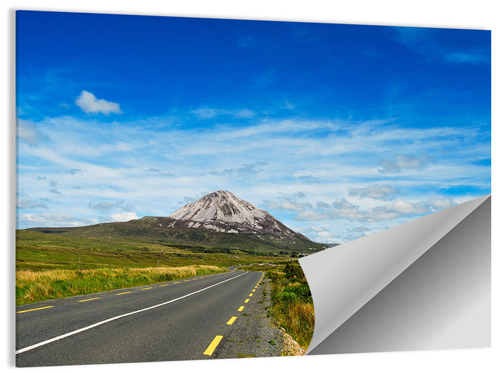 Mount Errigal Road Wall Art as a poster print