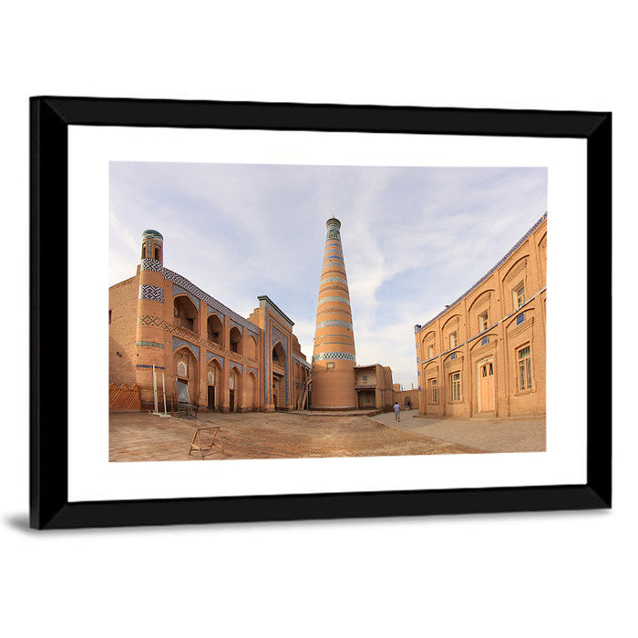 Khodja Madrasah, Khiva Wall Art as a framed print
