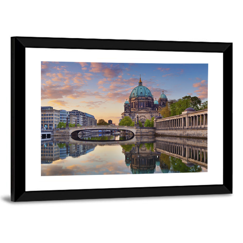 Golden Hour at Berlin Cathedral Wall Art
