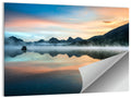 Lake Mcdonald Dawn Mist Wall Art